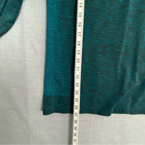 Nike Running Long Sleeve Top Dri Fit Teal Color Size Large - Picture 4 of 8